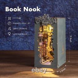 Rolife DIY Book Nook Suit Wooden house Building TGB Series Toy LED for Xmas Gift