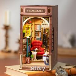 Rolife DIY Book Nook Suit Wooden house Building TGB Series Toy LED for Xmas Gift