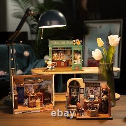Rolife DIY Dollhouse Kit Miniature Furniture Wooden 3D House Gift With LED Light