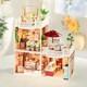 Rolife DIY Miniature DollHouse Kit Wooden Handmade Toy Perfect Creative Gift