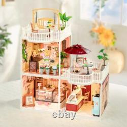 Rolife DIY Miniature DollHouse Kit Wooden Handmade Toy Perfect Creative Gift