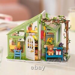 Rolife DIY Miniature Dollhouse Kit, Tiny House Kits Mini Model Building Sets