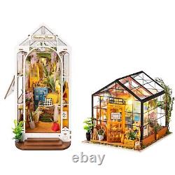 Rolife DIY Miniature Kits, DIY Miniature Dollhouse Kit and Book Nook Kits Ca