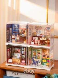 Rolife MINI Series First Generation Store DIY Miniature DollHouse Kit Toys Gift