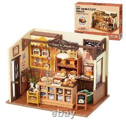 Rolife Miniature House Kit for Beginners-120 DIY Miniature Dollhouse Kit with