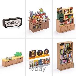 Rolife Super Creator Miniature House Plastic DIY Dollhouse Xmas Gifts 6 Kits