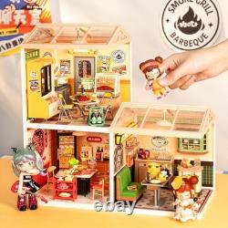 Rolife Super Creator Plastic DIY Miniature House Kit DIY Miniature House Kit