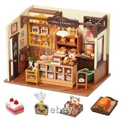 Rolife Wooden MiniatureDollhouse Model Toys Kit for Adult Gifts DIY Model Kit