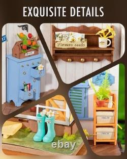 Rolife Wooden MiniatureDollhouse Model Toys Kit for Adult Gifts DIY Model Kit