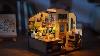 Rowood Miniature House Kit Diy Miniature Dollhouse Kit Model Kits To Build With Led