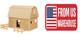Ruff'n Rustic All-American Barn Dollhouse Kit DIY Wooden Miniature Set