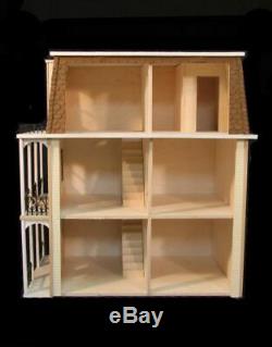 Saint Charles 1 Inch Scale Dollhouse Kit Laser Cut