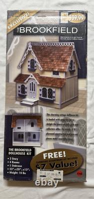 Sealed-Vintage Dura-Craft Dollhouse The Brookfield Cottage Dollhouse Kit