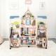 Secret Reveal Wooden Mansion Dollhouse Miniature DIY House Kit