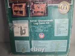Shenandoah SD 187 Log Cabin Kit Revised Version Brand New