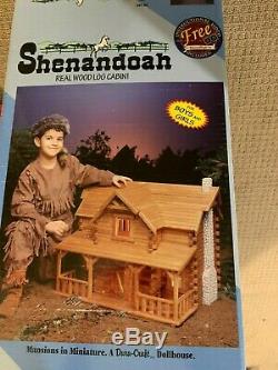 Shenandoah dollhouse kit log cabin dollhouse kit- cabin dollhouse