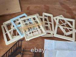 Sid Cooke Kit Built Dolls House Unfinished 3 Storey House Furnished S472