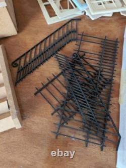Sid Cooke Kit Built Dolls House Unfinished 3 Storey House Furnished S472