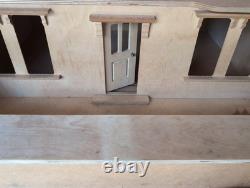 Sid Cooke Kit Built Dolls House Unfinished 3 Storey House Furnished S472