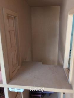Sid Cooke Kit Built Dolls House Unfinished 3 Storey House Furnished S472