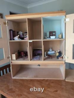 Sid Cooke Kit Built Dolls House Unfinished 3 Storey House Furnished S472