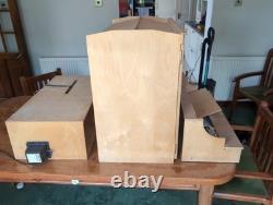 Sid Cooke Kit Built Dolls House Unfinished 3 Storey House Furnished S472