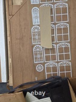 Skilcraft Country Manor 112 Dollhouse Kit 8-Room 3-Story 37x20x27 Vintage