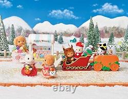 Small Christmas set Sylvanian Families Japan