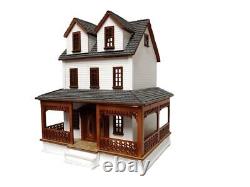 Southern Country Cottage Dolls House 148 Quarter Inch Laser Cut Flat Pack Kit