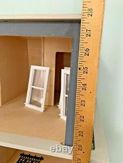 St Charles Dollhouse by Majestic Mansions 3/8 Birch All Wood Built Handcrafted