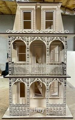 St. Charles French Quarter Dollhouse 112 Scale Kit