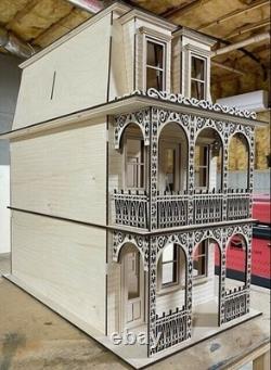St. Charles French Quarter Dollhouse 112 Scale Kit