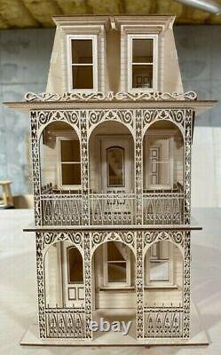 St. Charles French Quarter Dollhouse 124 Scale Kit