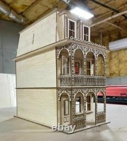 St. Charles French Quarter Dollhouse 124 Scale Kit