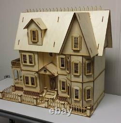 Stephanie Country Mansion (124 scale) Kit