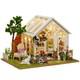 Sunshine Greenhouse Dollhouse Kit Miniature Wizardi Roombox Kit F07M51-59-A