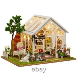 Sunshine Greenhouse Dollhouse Kit Miniature Wizardi Roombox Kit F07M51-59-A