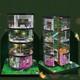 Super Fun! Miniature DIY House Kit (14+)Build with LED Light & Music Collecting