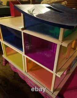Super Rare KALEIDOSCOPE Doll House by Bozart Toys Plus Free Furniture updated