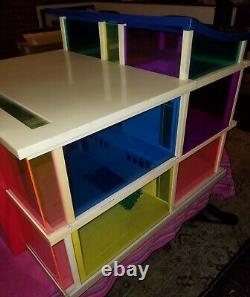 Super Rare KALEIDOSCOPE Doll House by Bozart Toys Plus Free Furniture updated