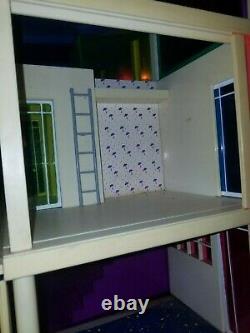 Super Rare KALEIDOSCOPE Doll House by Bozart Toys Plus Free Furniture updated