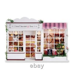 Sweet Berry Time Dollhouse Kit Miniature Wizardi Roombox Kit F07M51-61-A-041-A