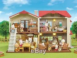 Sylvanian Families BIG TOWN HOUSE WITH RED ROOF Epoch HA-48 Calico Critters