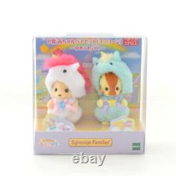 Sylvanian Families FLUFFY DREAM COLLECTION BABY PAIR UNICORN SET Calico Critters