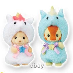 Sylvanian Families FLUFFY DREAM COLLECTION BABY PAIR UNICORN SET Calico Critters
