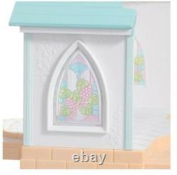 Sylvanian Families FOREST WEDDING Church Chapel Light Blue Calico Critters