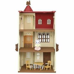 Sylvanian Families Red Roof House with Elevator Lift HA-49 EPOCH From Japan F/S