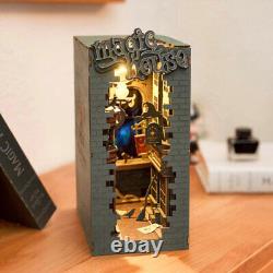 TGB Robotime Rolife 7 Kinds DIY Book Nook Stories Wooden Miniature Doll House