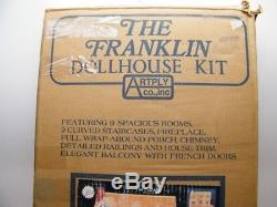 THE FRANKLIN DOLLHOUSE KIT MODEL No 124 ALL WOOD