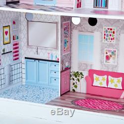 Teamson Kids 2-in-1 Play Kitchen and Dollhouse Toy Gift